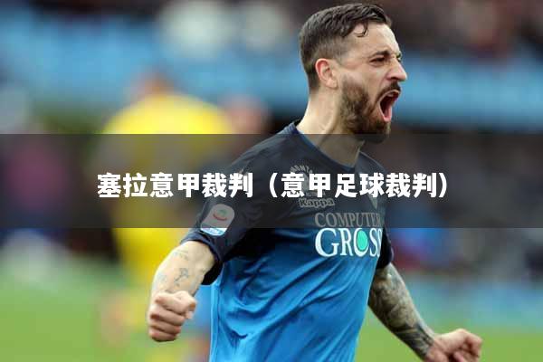 塞拉意甲裁判(意甲足球裁判)